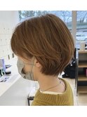 ショートボブ/耳掛けショート/伸ばしかけショート
