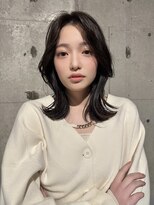 エアー 青山(AIR) くびれミディレイヤーカットミディアムレイヤー