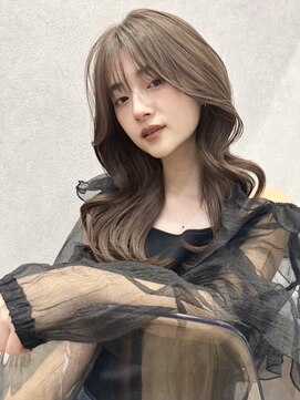 ルームバイシー 新宿(Loom. by Sea) メルティカラー×フェミニンロング[似合わせカット/レイヤー]