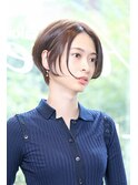【Aere池袋】大人ショートボブ×艶髪×サファリベージュ☆小林