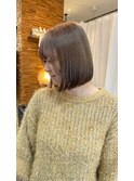 【顔周りカットSayaka】ピンクベージュ