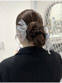 【chome】結婚式参列ヘア