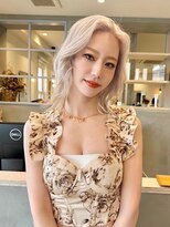 ロテ 名古屋 名駅店(Lote.)&nbsp;くびれヘア/アプリコットオレンジ/ハイライトカラー/名古屋