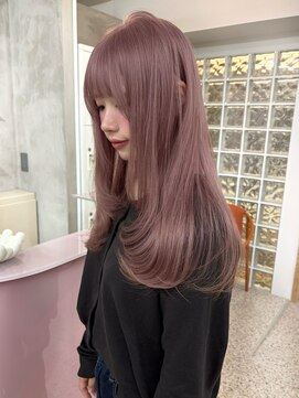 ペレ アネックス 大阪梅田茶屋町店(PELE ANNEX) ミディアムヘア/暗めカラー/グランマッシュ/梅田