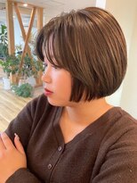 コルク バイ マグ 松本駅前(COLK by Mag) 冬の大人可愛い◎小顔ショートボブ×透明感グレージュ