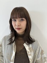 エクリボンヌ(equri bonne)&nbsp;韓国風ミディアム　艶カラー