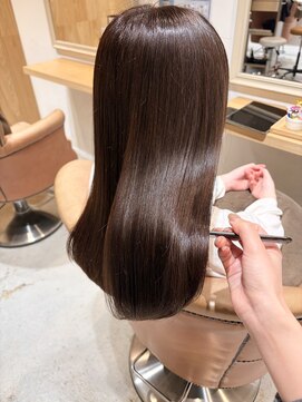 髪質改善カラー