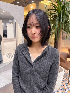 オズ 郡山駅前店(OZ) 韓国風くびれレイヤーセミロング