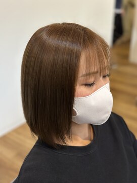 ヘアー メイク チェンバース(Hair make Chambers) 髪質改善メテオカラー(マット系)