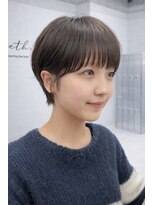 ムクコア(Muk CORE) 大人ショートボブ丸みショートカットマッシュショート前髪あり