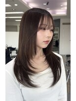 アフューズバイストゥー(Vfuse by StueW)&nbsp;レイヤーカット×透明感ブラウン◎