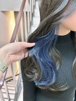 ロニカ 銀座(LOuNICA)&nbsp;インナー★ネイビーブルー/アッシュベージュ #銀座#東銀座