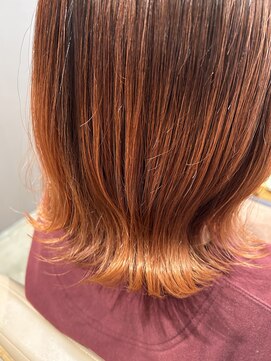ブローチェ マカナ(BROCHE makana) グラデーションオレンジ