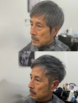 ゴールデンエイジ(Golden Age) 50代メンズカット 清潔感ショート