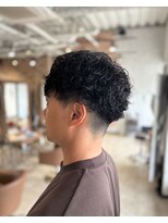 スペックホルダー(Spec Holder) メンズマッシュ×シャドウパーマ4.2ニュアンスパーマ