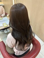 フェイス 伊勢原(FACE。)&nbsp;【伊勢原】イルミナカラー+髪質改善で叶える透明感オリーブ
