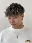 メンズパーマ/スペインカール/バロックパーマ/メッシュパーマ