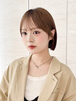 ロンドグロワール 大宮(Lond Gloire)&nbsp;ウェーブミディアムメルティカラー×ブリーチなしボブ韓国[大宮]