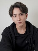 メンズカット×フェザーパーマ×ハイライト