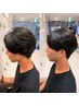 池田指名カット+メンズプレミアム縮毛矯正［150分］