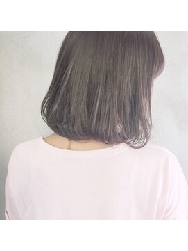 ミント(mint) ＊スモーキーピンクグレー×ピュアボブ＊