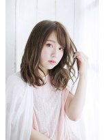 プリズム ヘアーデザイン 北坂戸店 透け感たっぷりのアッシュ系のカラー