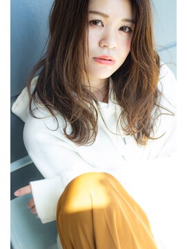 オンリエド ヘアデザイン(ONLIed Hair Design) 【ONLIed】ベージュ×ちょっぴりビターなゆるふわスタイル