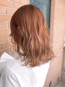 サロンドミルク 原宿(salon de MiLK) 暖色ミルクティーカラー