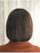 シエル 立川店(CIEL)&nbsp;カーキアッシュ×ボブ【CIEL×maki】