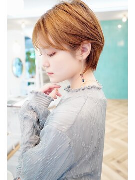 ロミー 本厚木(ROMMY.) 【オール世代おススメ】大人可愛い小顔ショートボブ耳掛けくびれ
