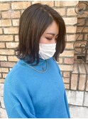 【roijir 表参道 山岸】スキンフェード女子　外はねボブ