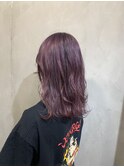 愛されヘア カシスカラー