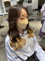 ナルヘアー 越谷(Nalu hair)&nbsp;グラデーションカラー/サンドベージュ