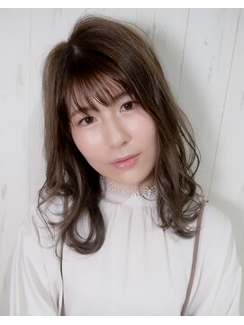 ティアラ 桜木町(TIARA) シークレットハイライト　無造作ミディ/20代/30代/オルチャン