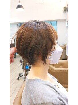 ルモ ヘアー 泉佐野ベイエリア店(Lumo hair) 大人ショートボブ