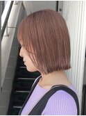 ボブショートボブミニボブ切りっぱなしボブ前下がりボブ前髪あり
