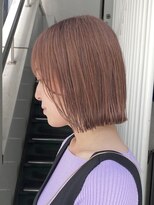 ソーコ 渋谷(SOCO) ボブショートボブミニボブ切りっぱなしボブ前下がりボブ前髪あり