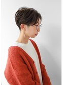 白髪ぼかし&ハンサムショート