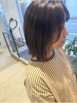 アデプト 金町店(adept) ボブ×顔回りレイヤー