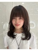 ハイライトカラーミルクティーベージュケアブリーチダブルカラー