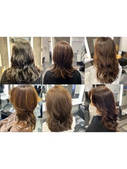 【竹田駅徒歩5分】韓国で修業したコテ巻風パーマが人気◇髪のクセや質感に合ったオーダーメイドのパーマ♪