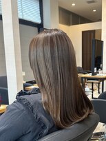 アトリエコア(Atelier Coa) ミルクティーベージュダブルカラーケアブリーチインナーカラー