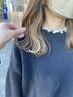 【ブリーチ】イヤリングカラー+水光肌カラ-+カット+濃縮美容液Tr￥14850