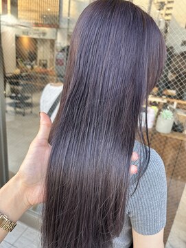 アドア 横浜(ADORE) 【ADORE 横浜】アッシュラベンダー×透明感カラー