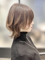 ダブルトーキョー シブヤ(W-TOKYO SHIBUYA)&nbsp;☆横顔美人☆耳掛けボブウルフ　ウルフカット