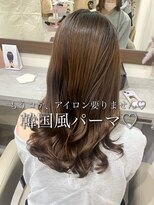 アミー 駒澤(Ammy komazawa)&nbsp;パーマでコテ、アイロン卒業！韓国風パーマ、コテ巻き風パーマ