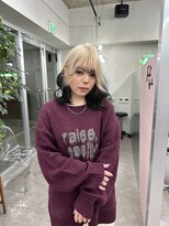 ティントバイアロブリーチ 大阪梅田(tint by alo bleach) 【Ryota】ホワイトルーツカラー《大阪梅田駅》