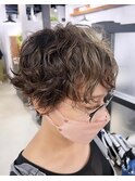 【くせ毛レベル２】くせ毛活かしパーマ