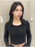 《Agu hair 出雲式》大人ギャル ブルーブラック