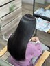 【部分縮毛矯正】カット＋顔まわり縮毛矯正+トリートメント